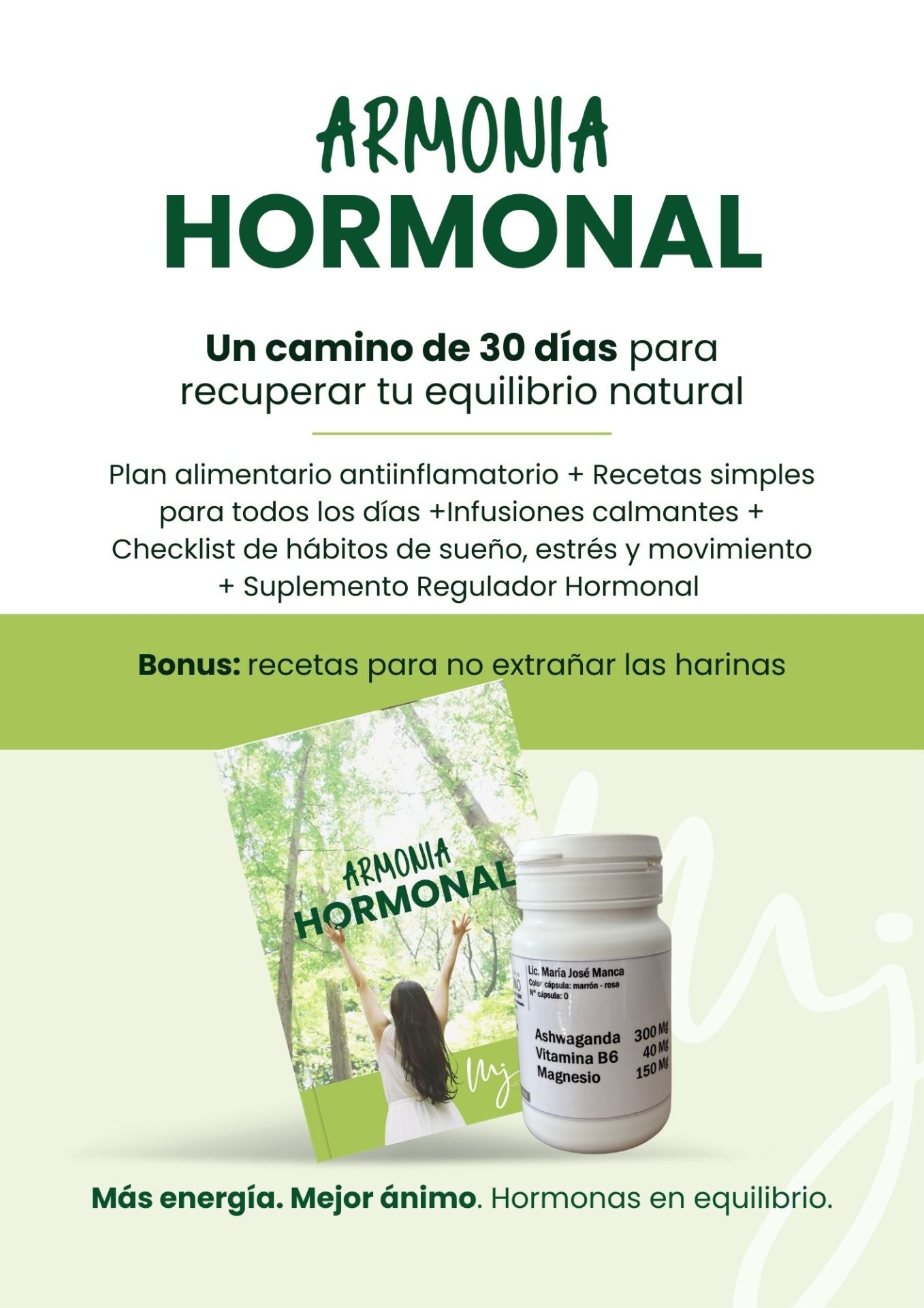 Armonía Hormonal + Regulador hormonal 2 x 30 capsúlas - imagen 2