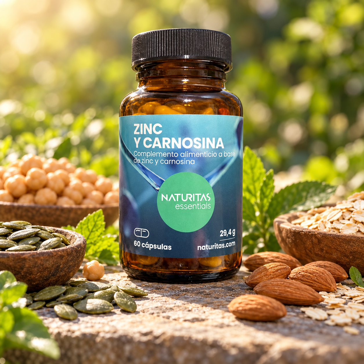 Zinc y Carnosina – Naturitas Essentials - imagen 3
