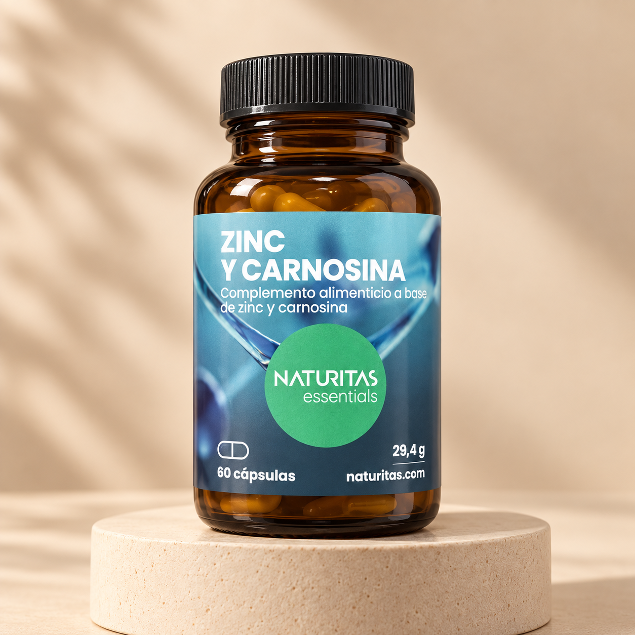 Zinc y Carnosina – Naturitas Essentials - imagen 1